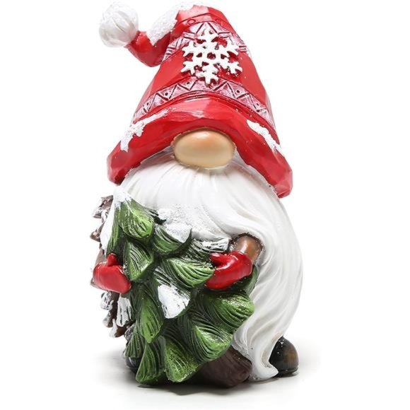 2 Pack Gnomes Handmade Christmas Resin Christmas Decoration - Picture 2 of 6